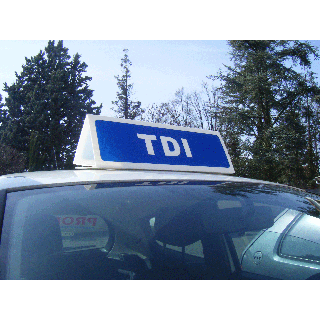 Panneau de toit magnétique triangle tdi