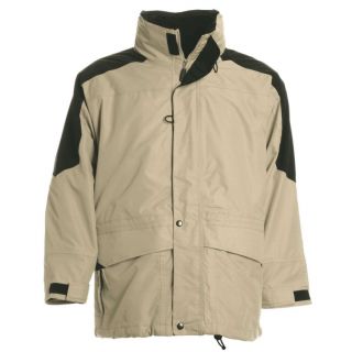 Parka 3 in 1 beige et noire