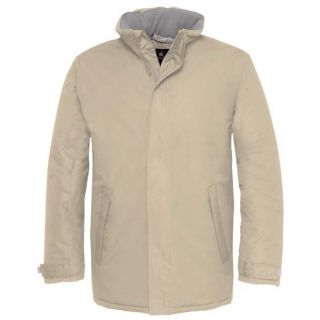 Parka real men beige