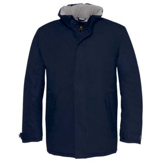 Parka real men bleu navy