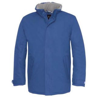 Parka real men bleu royal