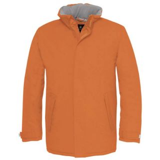 Parka real men orange