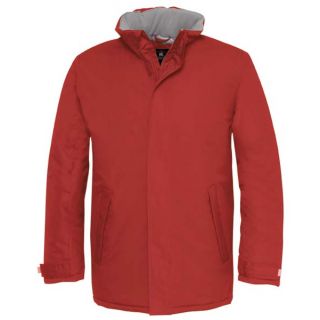 Parka real men rouge