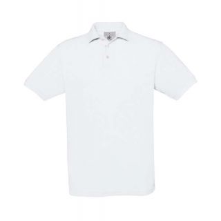 Polo safran blanc