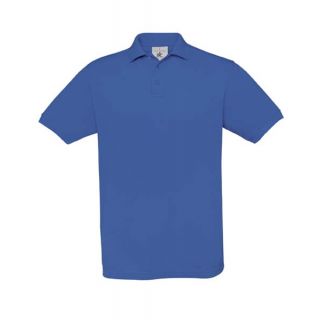 Polo safran bleu royal