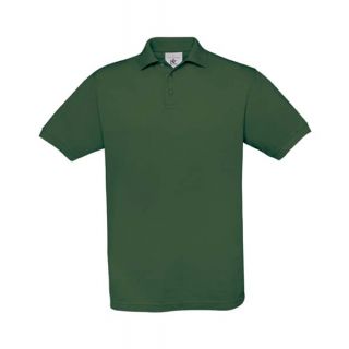 Polo safran vert bouteille