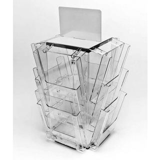 Présentoir A4 rotatif 12C230