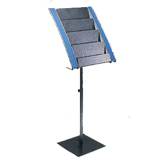 Présentoir M3 pied télescopique