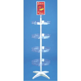 Présentoir carrousel display CAT4