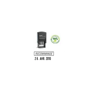Tampon encreur printy dateur 4850 1 ligne