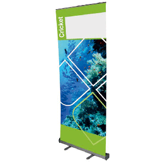 Roll up Cricket avec visuel bache 85 x 200 cm
