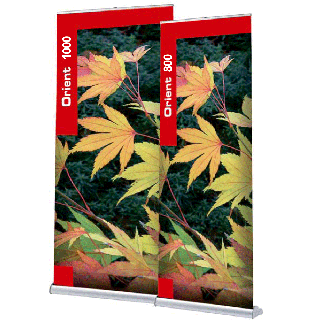 Roll up Orient avec visuel bache 85 x 200 cm