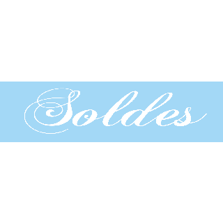 Sticker soldes classiclettrine
