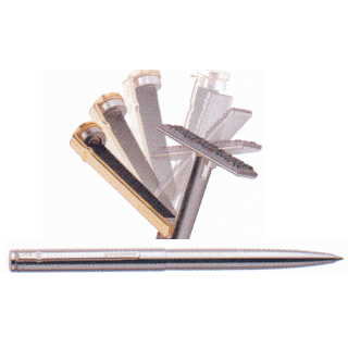 Stylo tampon goldring acier