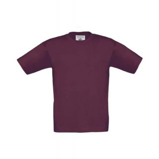 T-shirt enfant B&C exact 150 kid burgundy