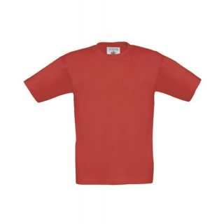 T-shirt enfant B&C exact 150 kid rouge