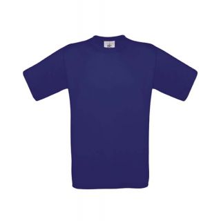 T-shirt B&C exact 190 bleu indigo