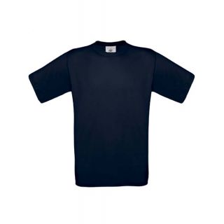 T-shirt B&C exact 190 bleu navy