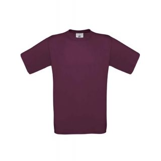 T-shirt B&C exact 190 burgundy