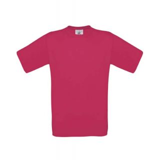 T-shirt B&C exact 190 fushia à l'unité