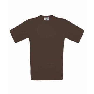 Le T-shirt B&C exact 190 marron à l'unité