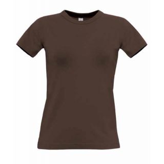 T-shirt femme B&C exact 190 women marron
