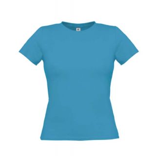 T-shirt women only bleu atoll