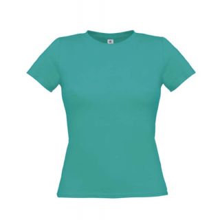 T-shirt women only bleu real