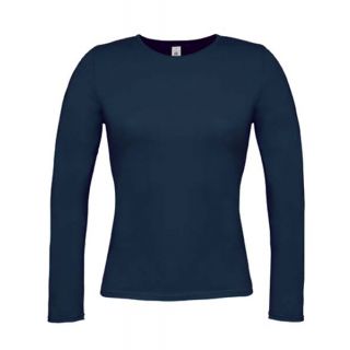 T-shirt women only lsl bleu navy