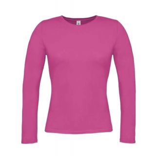 T-shirt women only lsl fushia
