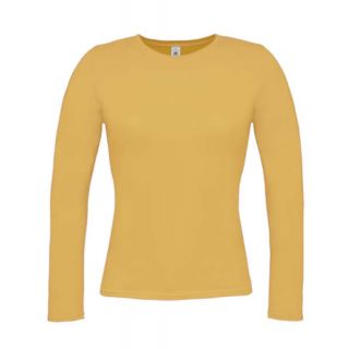 T-shirt women only lsl jaune