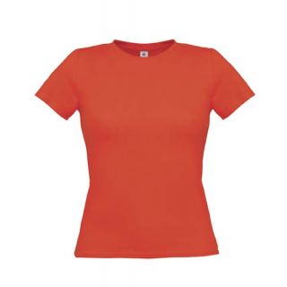 T-shirt women only orange sunset
