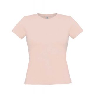 T-shirt women only rose pale