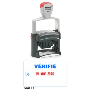 Tampon metal line vérifié le + date 5460l8