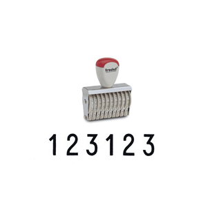 Tampon numéroteur à encrage séparé 15126