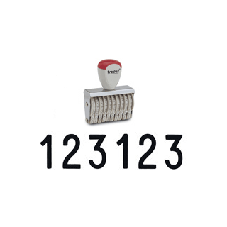 Tampon numéroteur à encrage séparé 15186