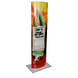 Totem carton personnalisé à l'unité