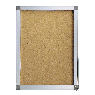 Vitrine d'affichage intérieure liège 12 A4