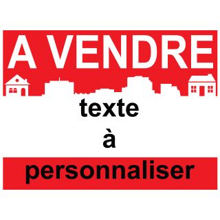 Panneau immobilier à vendre 60 x 80 cm Classic à personnaliser