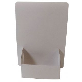 Présentoir A4 carton PCCA4 vierge de face