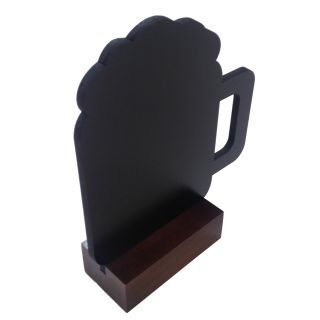 Ardoise de table Chope de Bière