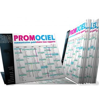 Calendriers bancaires 53 x 40 cm personnalisés par 100 ex