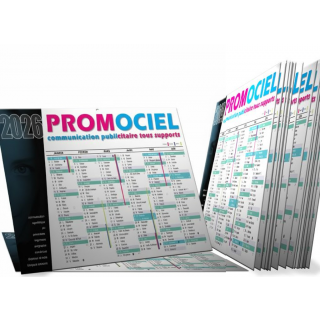 Calendrier Publicitaire A4 2026 - 1000 ex