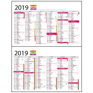 Cartes de visite calendriers les 1000 ex