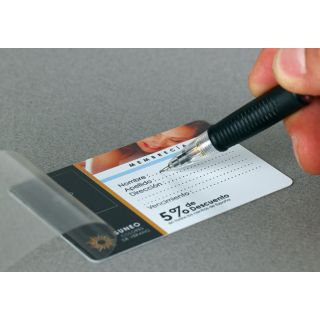 Cartes PVC personnalisées recto verso avec rabats