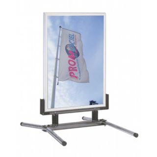 Chevalet stop trottoir A1 RESA1 avec 2 affiches personnalisées