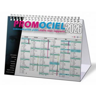 Calendrier Chevalet 2026 16x15 cm - 50 ex