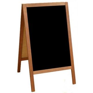 Chevalet stop trottoir ardoise BOISP2MINI