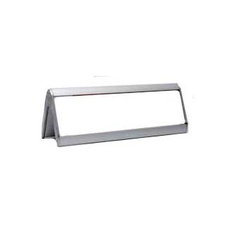 Chevalet porte nom alu TGR 60 x 210 cm double face