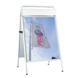 Chevalet stop trottoir A1 ENSERECA1 avec 2 affiches personnalisées